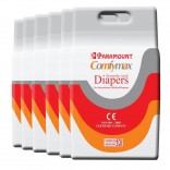 Comfy Max Adult Diapers (Premium)-Medium pack of 60