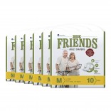Friends Adult Diaper (Easy) – Medium (Pack of 6)