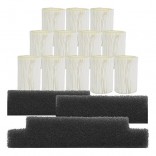 Healthgenie Air Filter (Pack of 12+3) for Oxygen Concentrator 7F-5 LPM