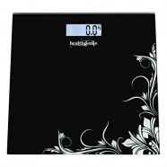 Healthgenie HD221 Digital Weighing Scale (Black)