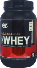 Optimum Nutrition (ON) 100% Whey Gold Standard – 2 lbs (Double Rich Chocolate)