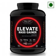 Sinew Nutrition Elevate Mass Gainer 2 Kg / 4.4 Lbs, Chocolate Flavor
