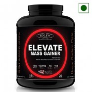 Sinew Nutrition Elevate Mass Gainer 2 Kg / 4.4 Lbs, Kesar Badam Pista Flavor