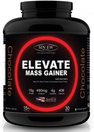 Sinew Nutrition Elevate Mass Gainer 3 Kg / 6.6 Lbs, Chocolate Flavor