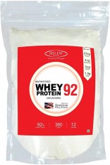 Sinew Nutrition Instantised Whey Protein Isolate 92% Raw & Unflavoured 360gm(12 Servings) Supplement Powder