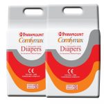 Paramount Comfymax Premium Adult Diapers, Medium – Pack of 20, (71cm-101cm | 28″-40″)