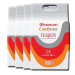 Paramount Comfymax Premium Adult Diapers, Medium – Pack of 40, (71cm-101cm | 28″-40″)