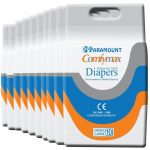 Paramount Comfymax Premium Adult Diapers, Large – Pack of 100, (101cm-150cm | 40″-59″)