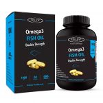 Sinew-Nutrition-Omega-3-Fish-Oil-300-EPA-&-200DHA-1000mg-Double-Strength-60 Softgels