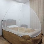 Healthgenie Single Bed Mosquito Net White