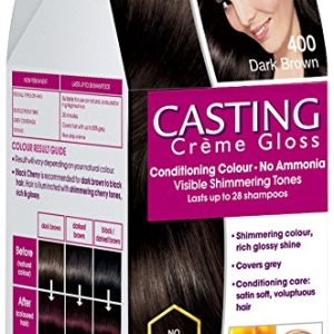 L’Oreal Paris Casting Creme Gloss Hair Color Dark Brown 400 150ml