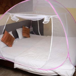 Classic-Mosquito-Net-Double-Bed-pink