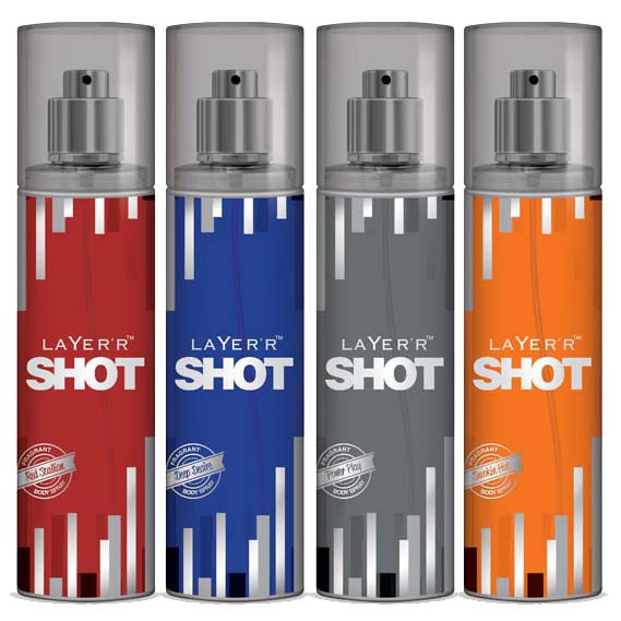 Layer Shot deo combo Pack of 4