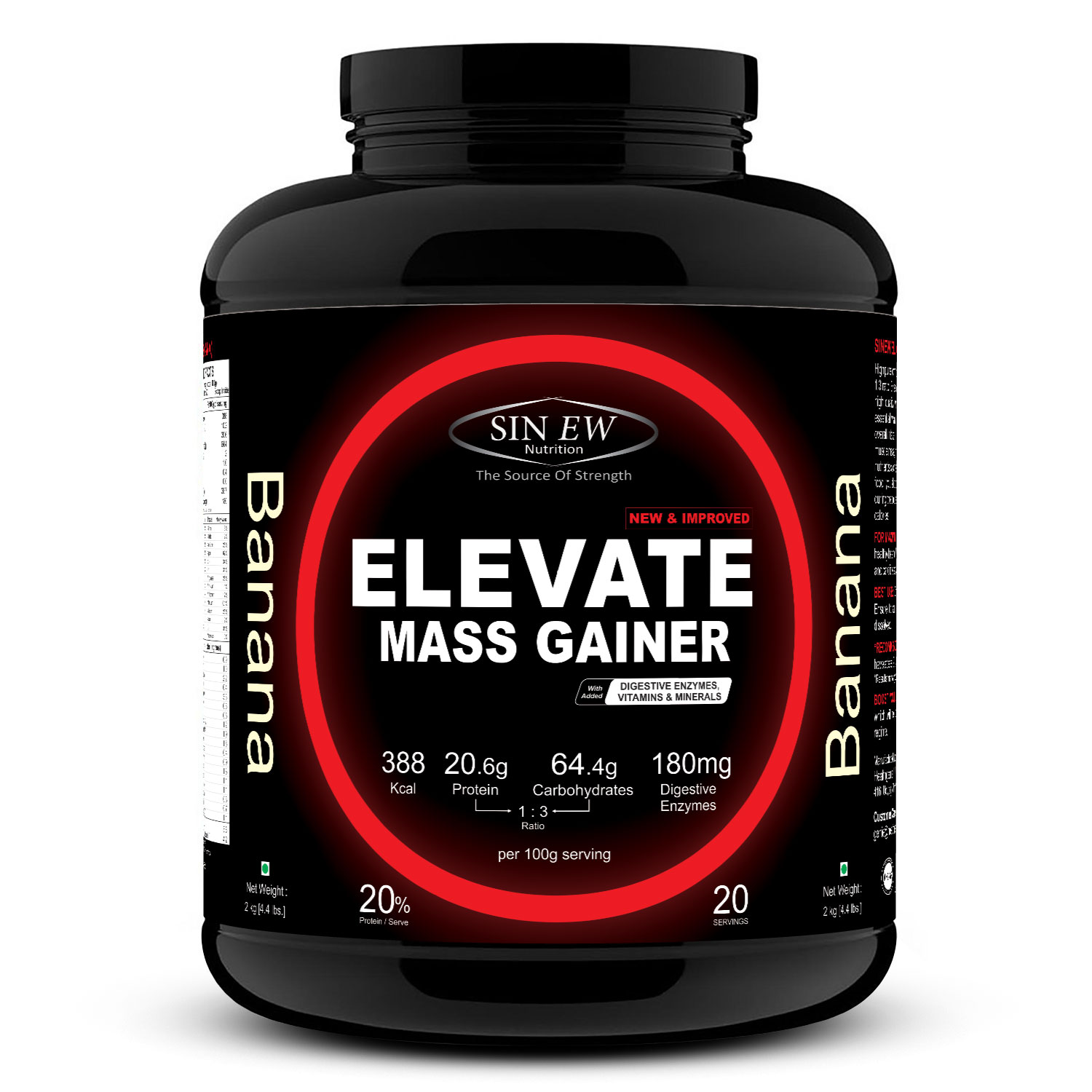 Mass Gainer Banana 2kg F