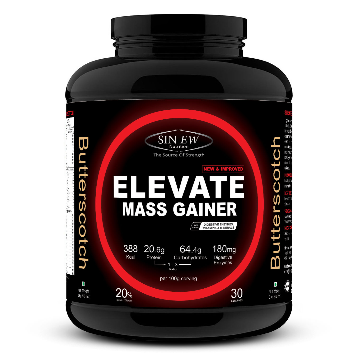 Mass Gainer Banana 3kg F