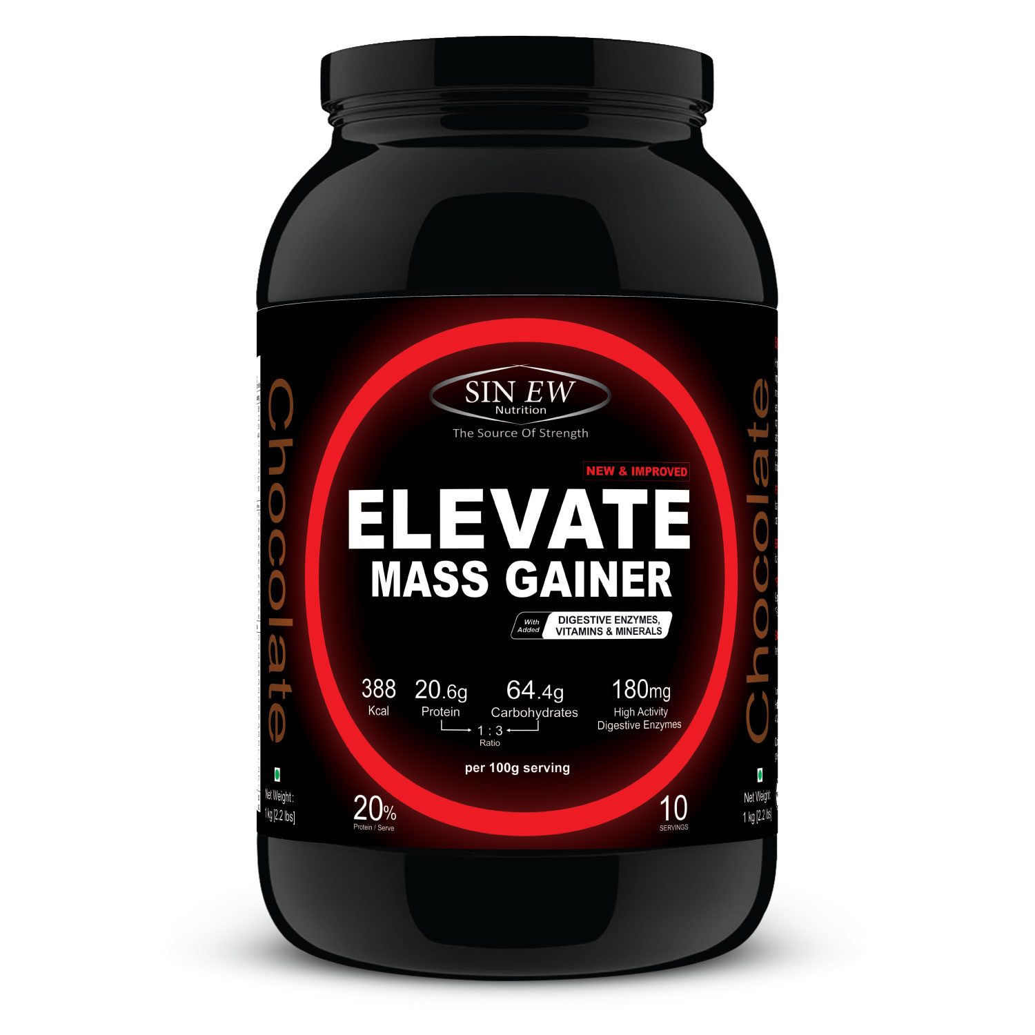 Mass Gainer Chocolate 1kg F