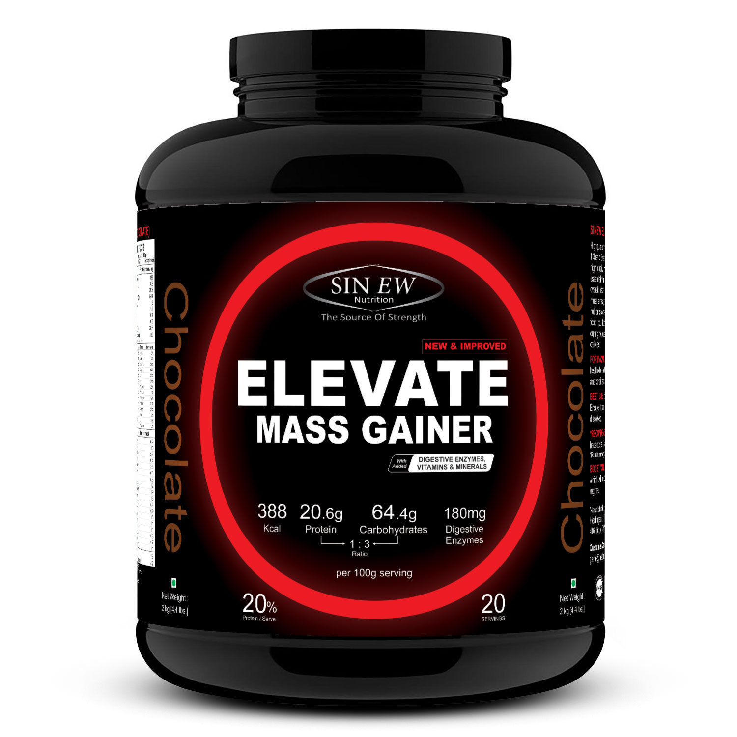 Mass Gainer Chocolate 2kg F