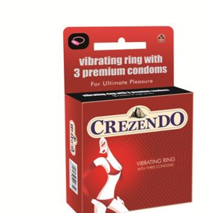 Moods Crezendo Premium Condoms With Ring (3’s)