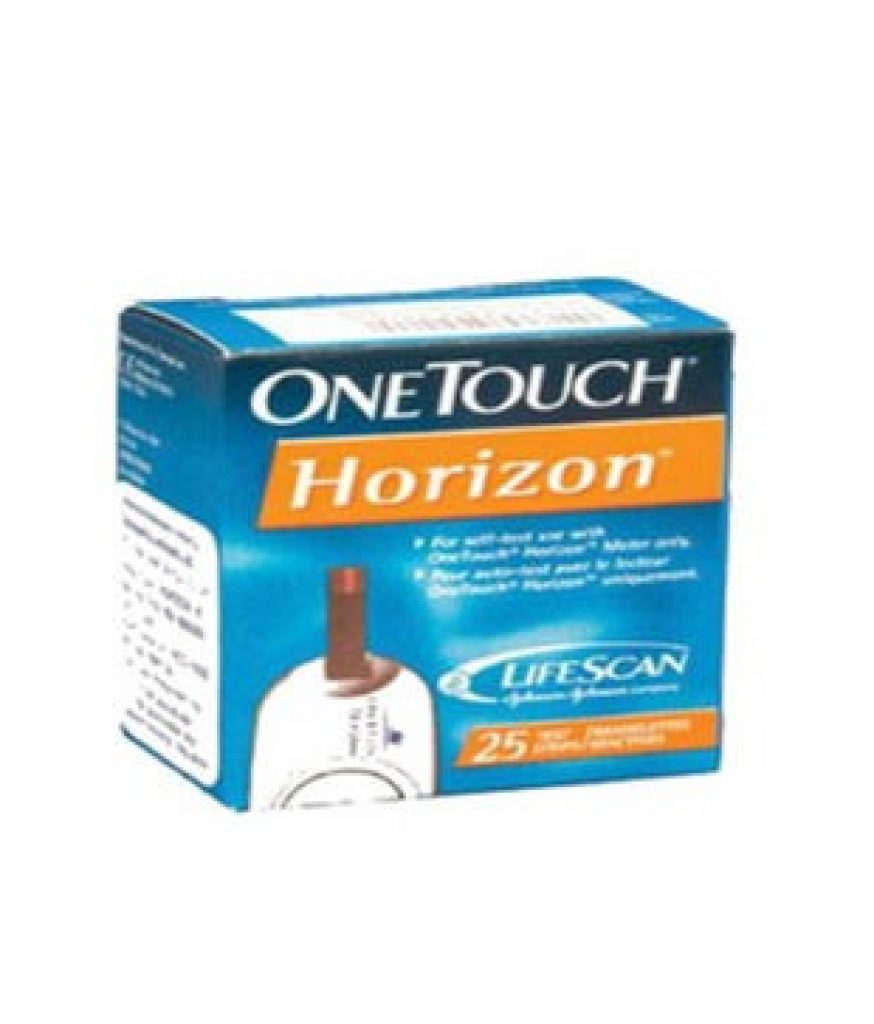Compare & Buy One Touch Horizon Test Strips (25 Strips) Online In India