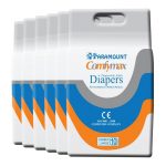 Paramount Comfymax Premium Adult Diapers, Large – Pack of 60, (101cm-150cm | 40″-59″)