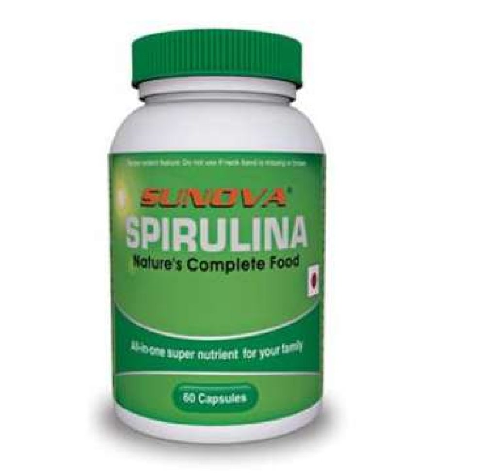 Compare & Buy Sunova Spirulina Tablets Online In India At Best Price Healthgenie.in