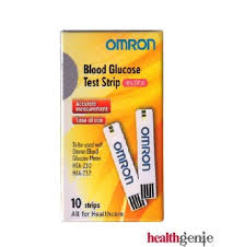 Omron HEA 230 Blood glucose Test Strips 10