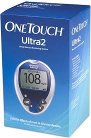One Touch Ultra 2 Glucose Meter with 25 Free Lancets