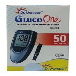 Dr. Morepen Gluco one mini BG-03 with 50 Strips