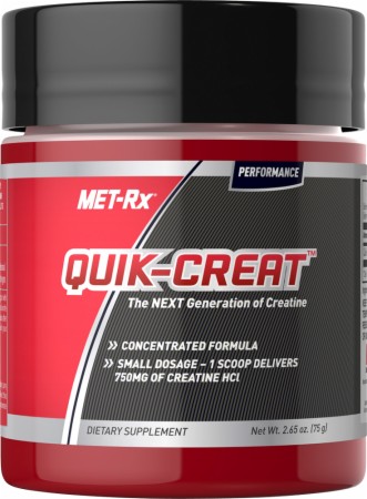 Met Rx – Quick Creat Concentrated Creatine HCl Powder – 75g