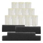 Healthgenie Air Filter (Pack of 12+3) for Oxygen Concentrator 7F-5 LPM