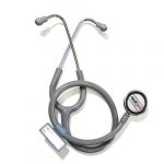 Healthgenie Cardiology Aluminium Double Diaphragm Stethoscope HG-404G (Grey)