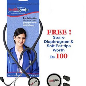 Healthgenie Dual Child Pediatric Stethoscope AL HG-206G (Grey)…