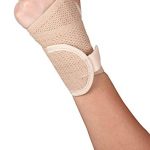 Healthgenie Wrist Brace with Thumb Support One Size Fits Most (1 Pc – Beige), Elastic & Breathable Fabric – Adjustable Compression Wrist Support for Wrist Pain & Sports Injuries