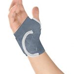 Healthgenie Wrist Brace With Thumb Elastic (grey)