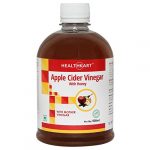 HealthKart Apple Cider Vinegar with Mother- Natural, Raw, Unfiltered with Honey- 500 mL
