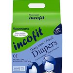 Incofit Premium Adult Diapers-Large, Pack of 10
