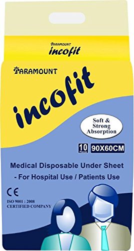 Incofit UNDER SHEET, Pack of 10, 60-90cm (23.6″-35.4″)