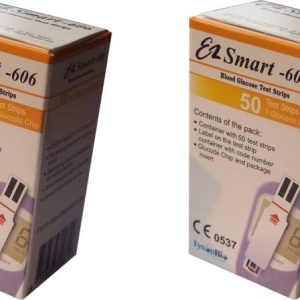 EZ-Smart-606-Glucometer-Glucometer-With-100-strips-and-100-lancets