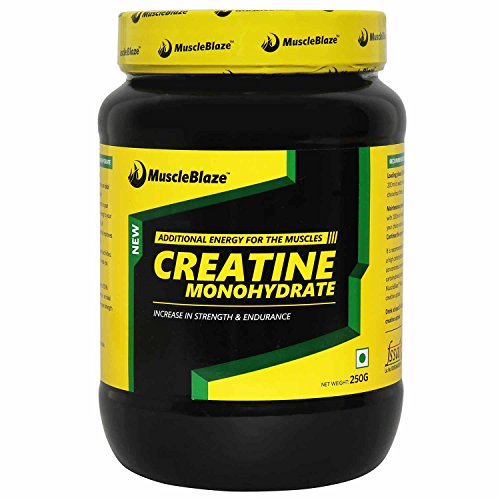 MuscleBlaze Monohyrate Creatine, 250 gms / 0.55 lb Unflavoured