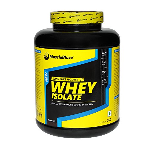MuscleBlaze Whey Isolate, Chocolate, 2 Kg, 4.4 lbs
