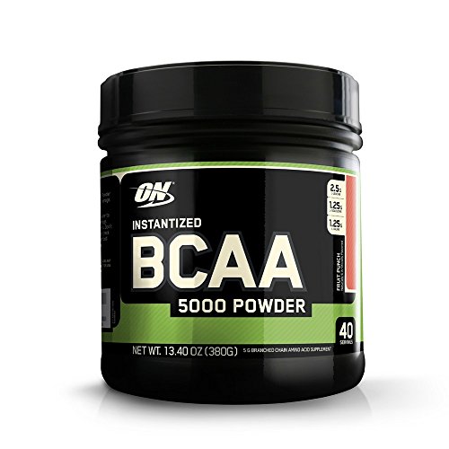 Optimum Nutrition Instantized BCAA 5000 mg Powder – 380 g (Fruit Punch)
