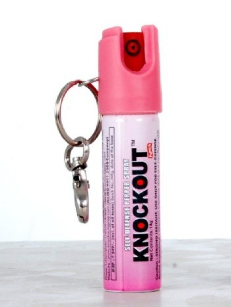 Compare & Buy KnockOut Pepper Spray Key Ring style Online In India At