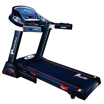Powermax Fitness Tda-230 2Hp (4Hp Peak) Motorized Treadmill With Auto Incline & Lubrication (Warranty: Motor-3 Yrs; Other Parts-1Yr; Frame:Lifetime)