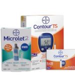 Contour Super Saver Blood Glucose Monitoring Pack with 50 Test Strips