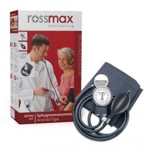Rossmax Aneroid Sphygmomanometer GB-102 with stethoscope