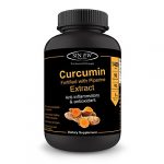 Sinew Nutrition Organic Turmeric Curcumin Extract 90 Veg Capsules (1400 mg / serve), 95% Curcuminoids with Piperine for Extra Bioavailability