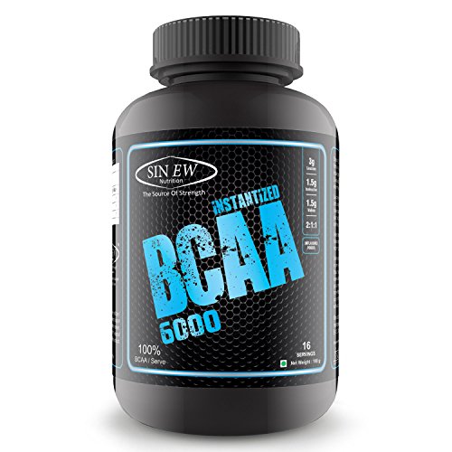 Sinew Nutrition Instantized BCAA 2:1:1, 100gm/0.22lb (Unflavoured)