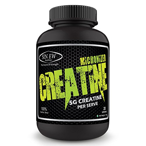 Sinew Nutrition Micronized Creatine Monohydrate 100gm / 0.22 lb – Unflavoured