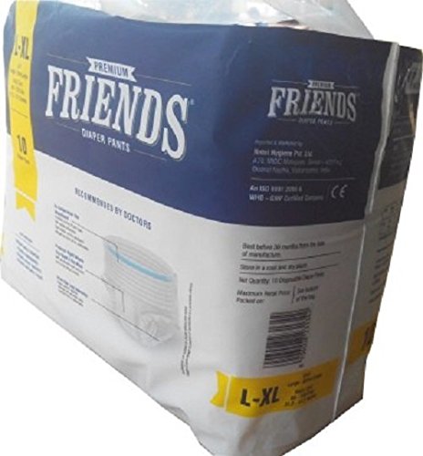 Friends-Protective-Underwear-for-men-&-Women-Disposable-Pull-ups-L-XL-10-Count