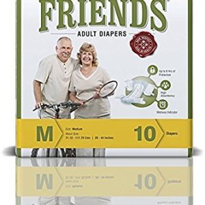 Friends-Adult-Diaper-Easy-Medium-Pack of 3